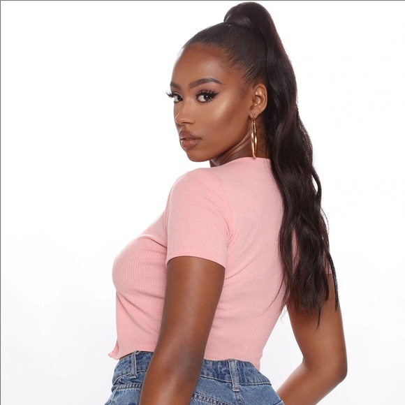 Fashion Nova “Keep them tied” top - Picture 2 of 7